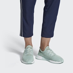 Adidas Deerupt Női Originals Cipő - Zöld [D74359]